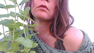 Sexy webcam show met munt